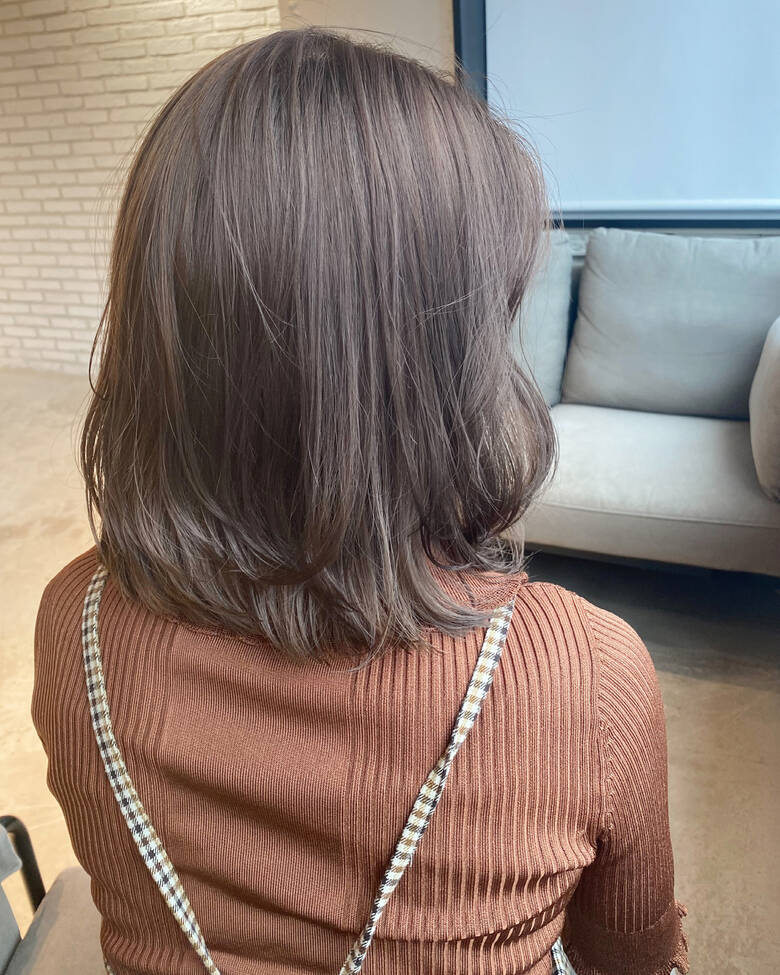 ボブ グレージュ アッシュベージュ ベージュカラー Dydi 表参道 松崎来未 Hair
