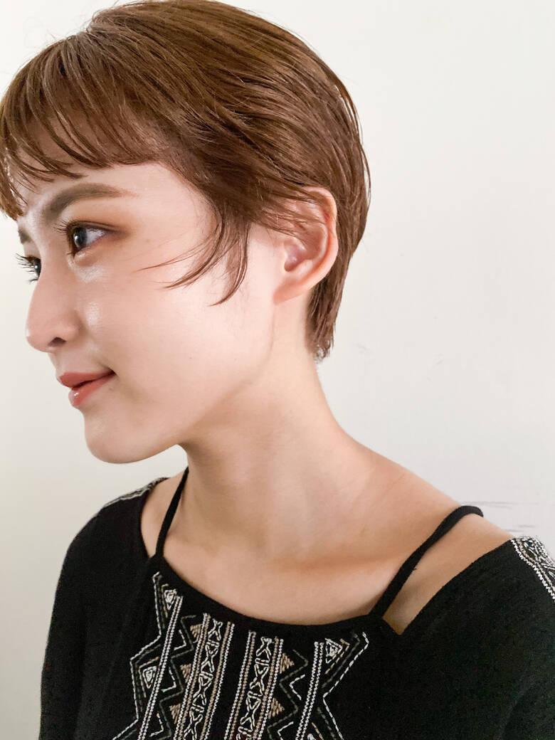 ベリーショート 大人かわいい 大人ショート ナチュラル Chobii 銀座 西 勇哉 Hair