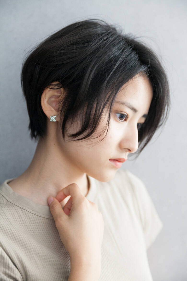 ショート 30代 ショートヘア モード Lucua 高橋 太陽 Hikaru 6866 Hair