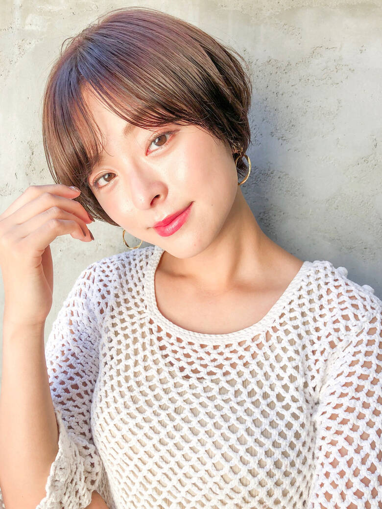 マッシュショート ショートヘア デジタルパーマ ベリーショート Dydi表参道 本田結 ほんだゆい Dydi表参道 Hair
