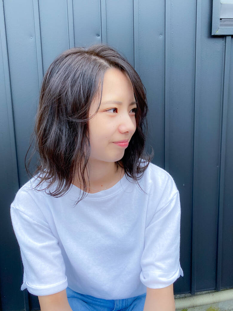 ナチュラル アッシュグレー ミディアム アッシュグレージュ リシャルム 宮 翔太 Hair