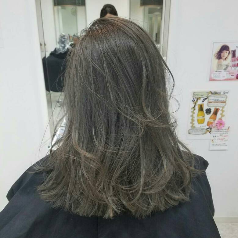 ミディアム イルミナカラー ガーリー ダブルカラー Mermard Bavel Mermard Bavel Hair