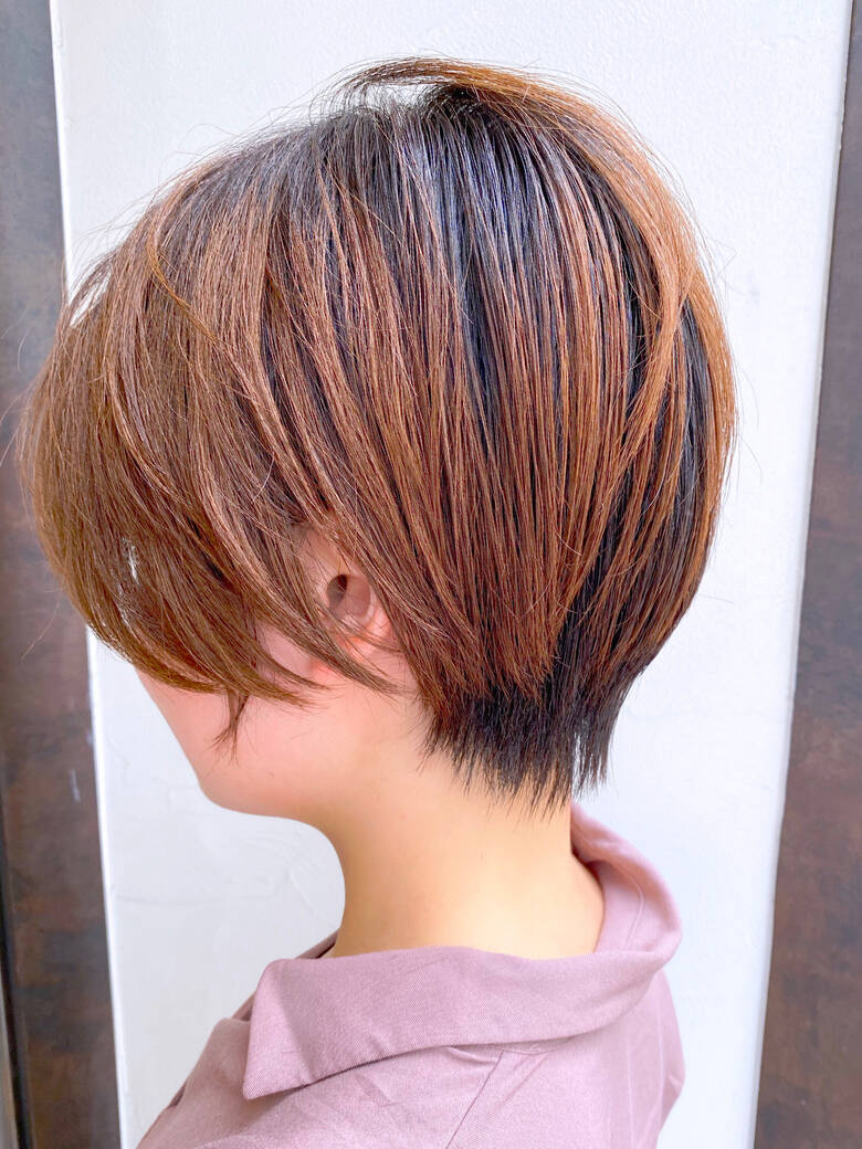 耳かけ ショートボブ 簡単スタイリング 大人かわいい モリオフロムロンドン 池袋店 日平 海 Hair