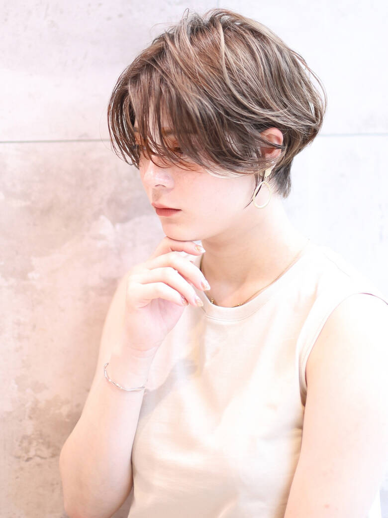 ナチュラル ミニボブ ショートヘア パーマ Stories 表参道 いしばしなおや Hair ナチュラル ミニボブ ショートヘア パーマ Stories 表参道 いしばしなおや Hair