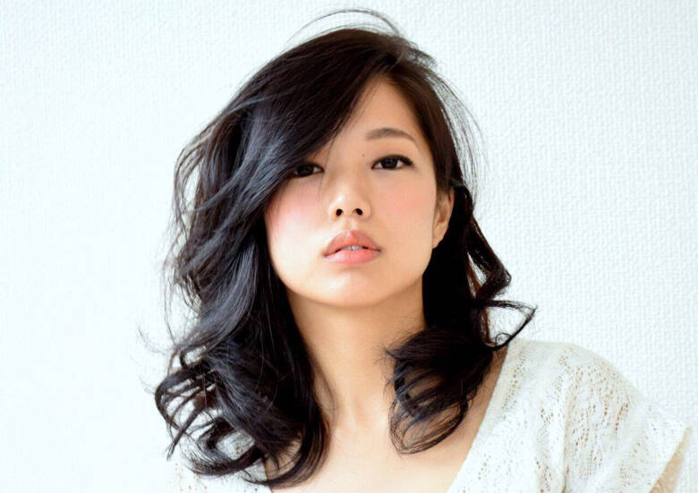大人かわいい 黒髪 暗髪 ミディアム すみれ Hair 大人かわいい 黒髪 暗髪 ミディアム すみれ Hair