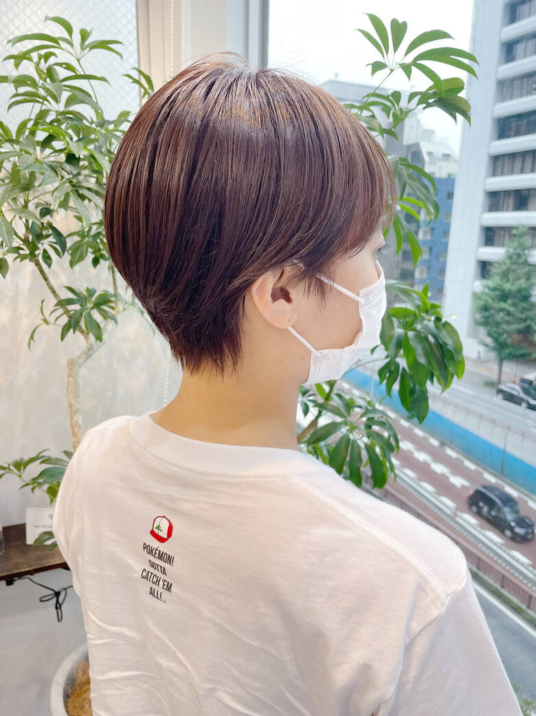 小顔ショート ベリーショート ナチュラル マッシュショート Goofytokyo銀座 渋谷トモヒロ ショート ボブ Hair