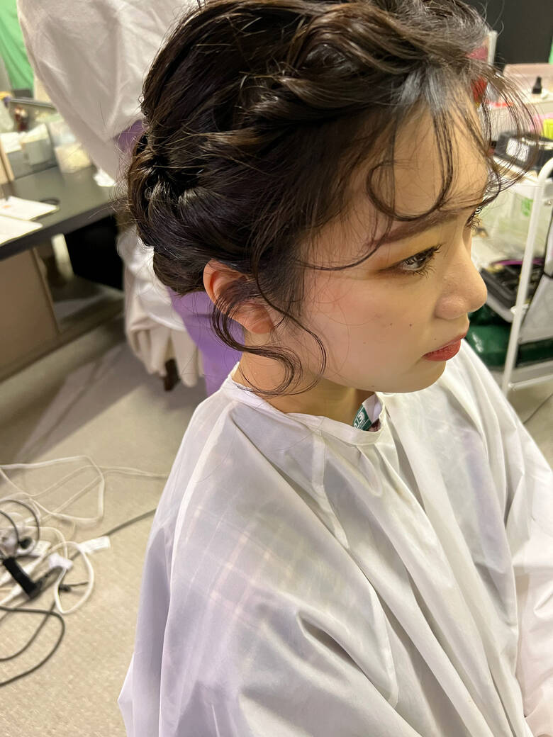 ボブ 前髪アレンジ ショートボブ ヘアアレンジ フリーランス 吉田じゅんこ Hair