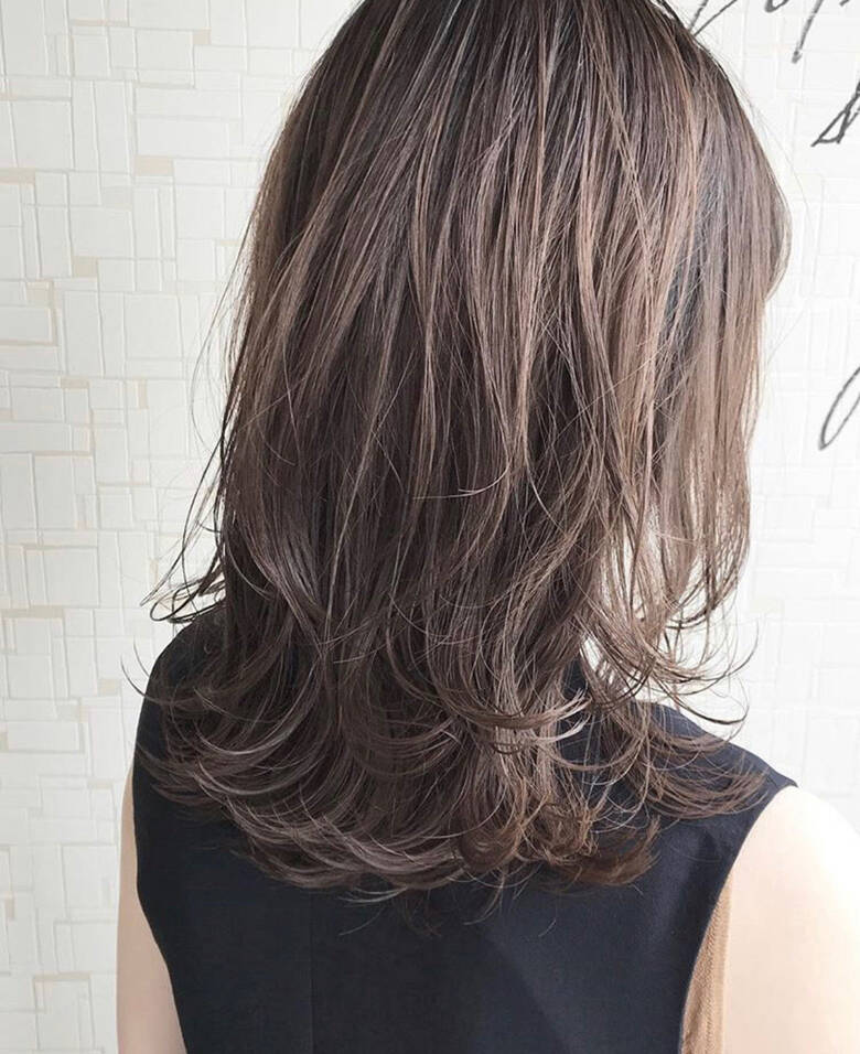 レイヤー ナチュラル レイヤーカット かっこいい Glamash 竹下卓成 Glamash Hair
