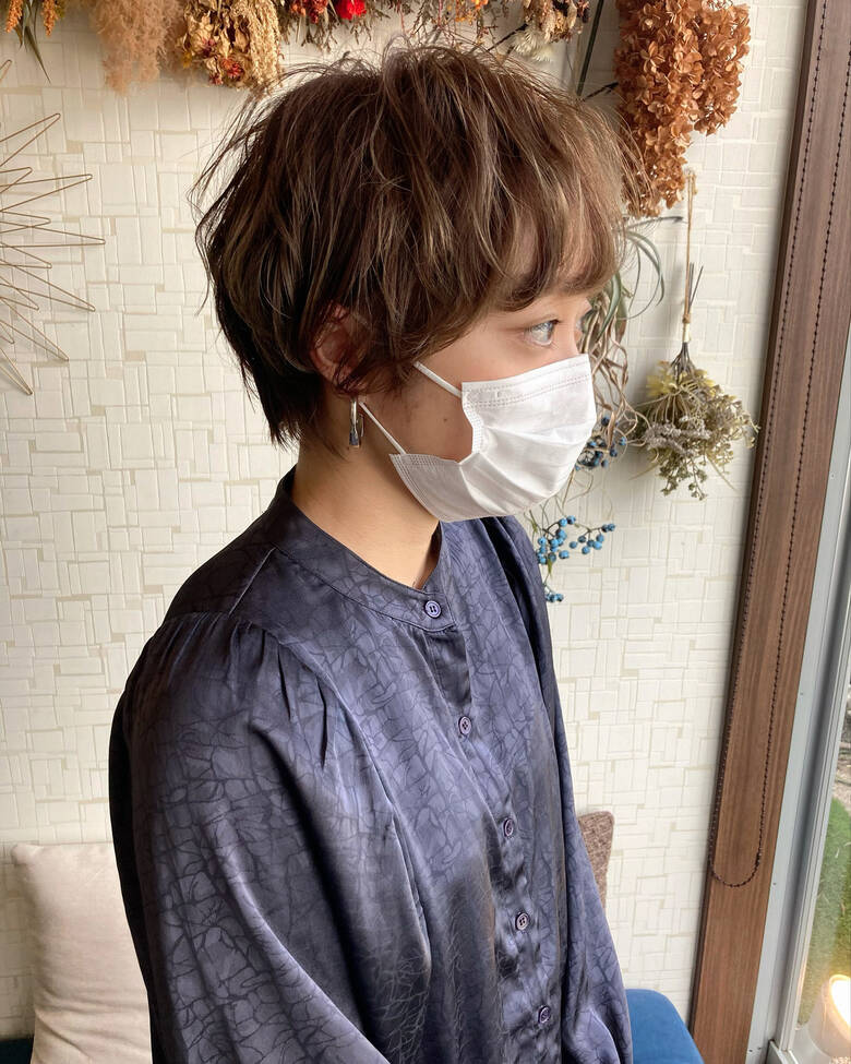 ナチュラル ベリーショート ショート かっこいい Glamash 竹下卓成 Glamash 6704 Hair