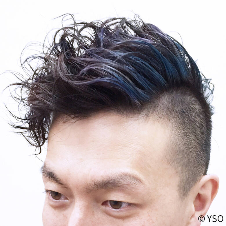 刈り上げ メンズ ショート モード 電髪倶楽部street Yso Hair