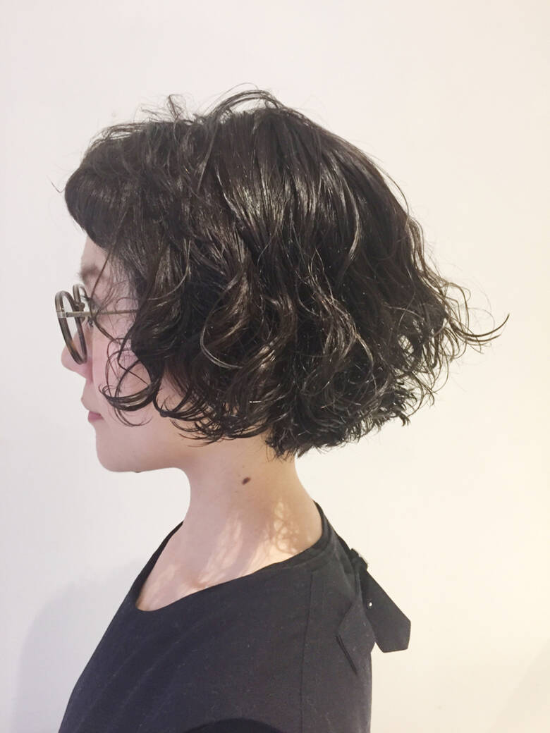 黒髪 ショートボブ ボブ ショート Ticro Hair 大石 卓 Hair