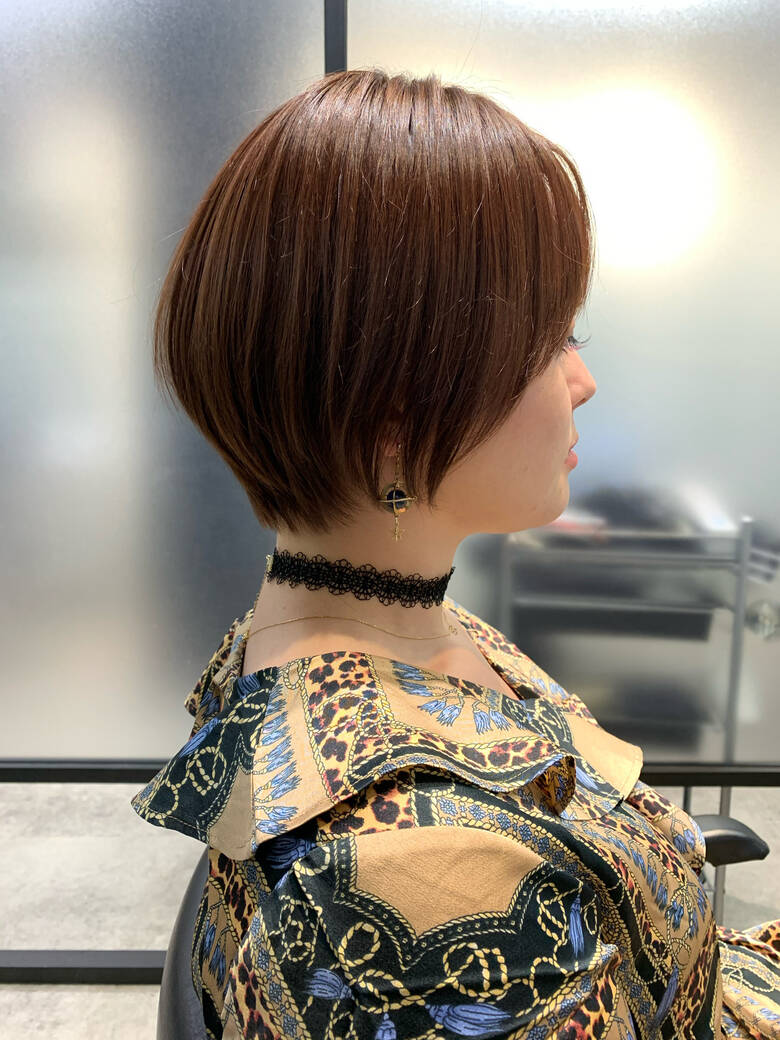 ベリーショート ショートヘア ショートボブ インナーカラー Salowin 池袋 Soshi Hair