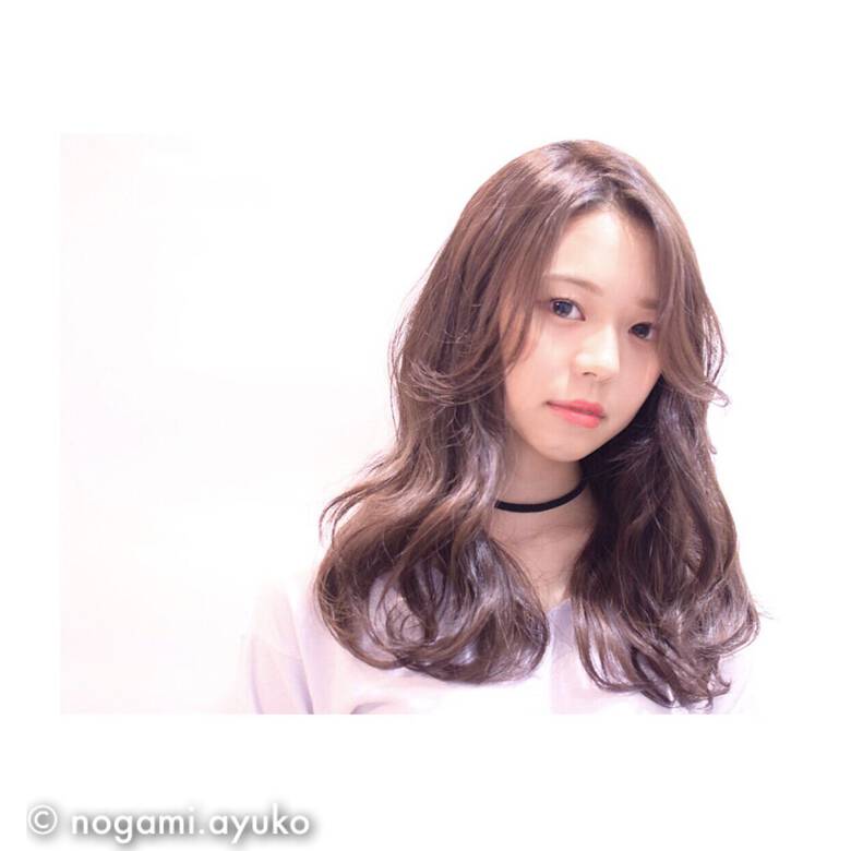 スモーキーカラー ゆるふわ おフェロ 暗髪 Hair Direction Nambu Nogami Ayuko Hair
