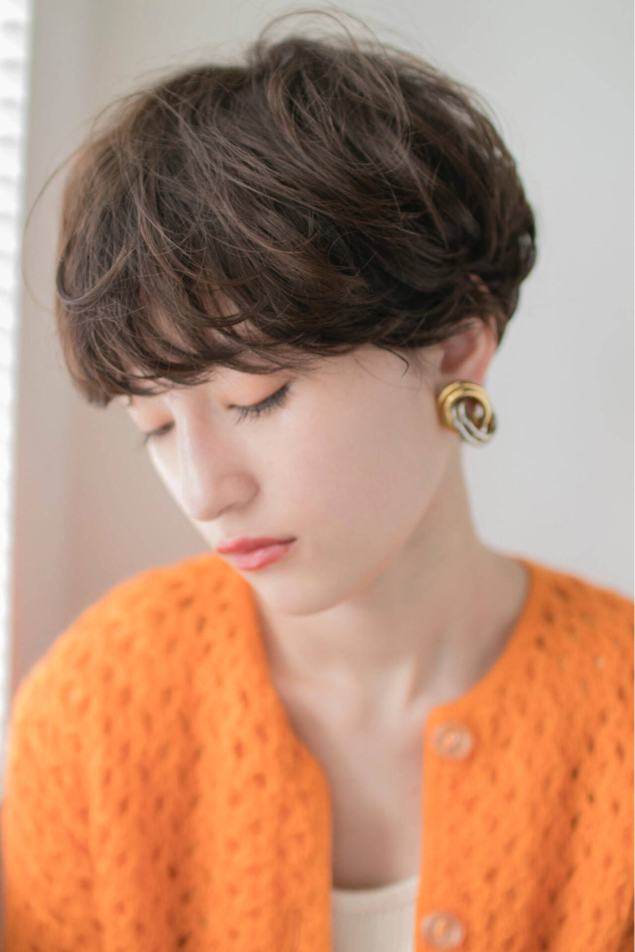 ウェーブ 髪型 ショート