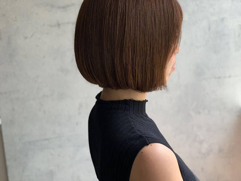 前髪あり まとまるボブ ショートボブ ナチュラル Tela 原田 和幸 Tela 5092 Hair