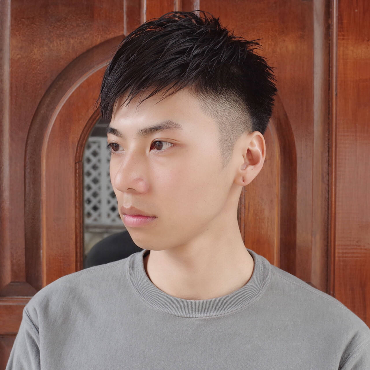 刈り上げ メンズヘア ショート ツーブロック×MEN'S GROOMING SALON AOYAMA by kakimoto arms×刈り上げ・2ブロック専門美容師 ヤマモトカズヒコ× 刈り上げ メンズヘア ショート ツーブロック×MEN'S GROOMING SALON AOYAMA by kakimoto arms×刈り上げ・2ブロック専門美容師 ヤマモトカズヒコ×