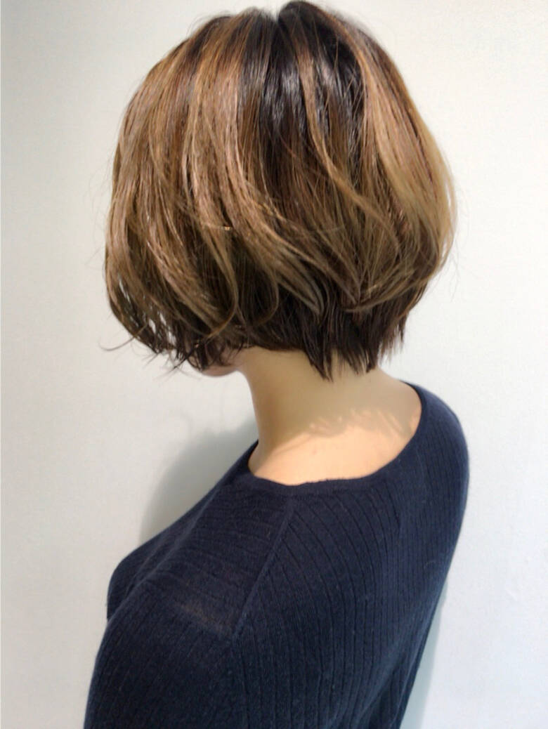 ボブ コントラストハイライト 外国人風カラー おしゃれさんと繋がりたい The Ect 増淵 太一 Hair