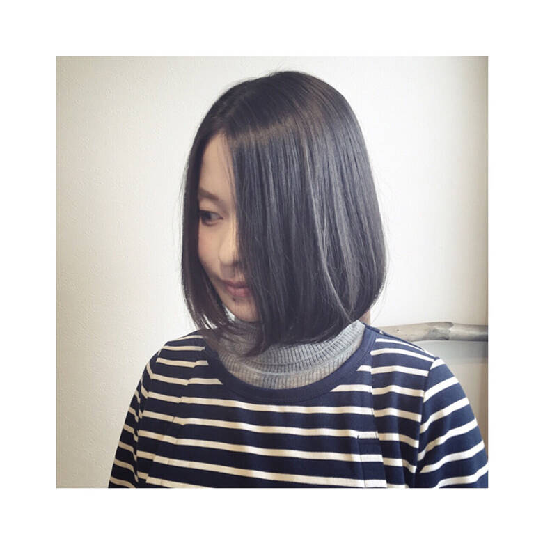 大人女子 ナチュラル 内巻き 黒髪 Balcony 若松 えり Hair 大人女子 ナチュラル 内巻き 黒髪 Balcony 若松 えり Hair