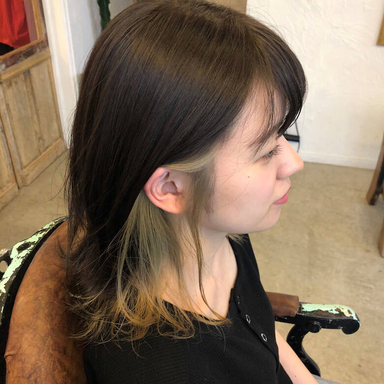 ナチュラル ミディアム ミディアムヘアー Evergreen 中島愛弓 6442 Hair ナチュラル ミディアム ミディアムヘアー Evergreen 中島愛弓 6442 Hair
