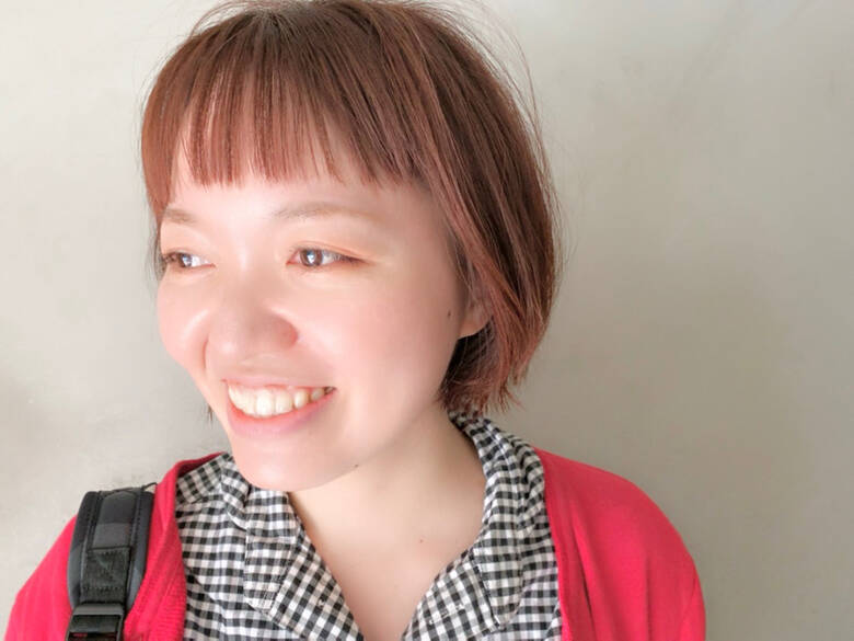 ショート 束感バング ショートボブ ワイドバング Irodori Hair Design Taniguchi Yukiko Hair