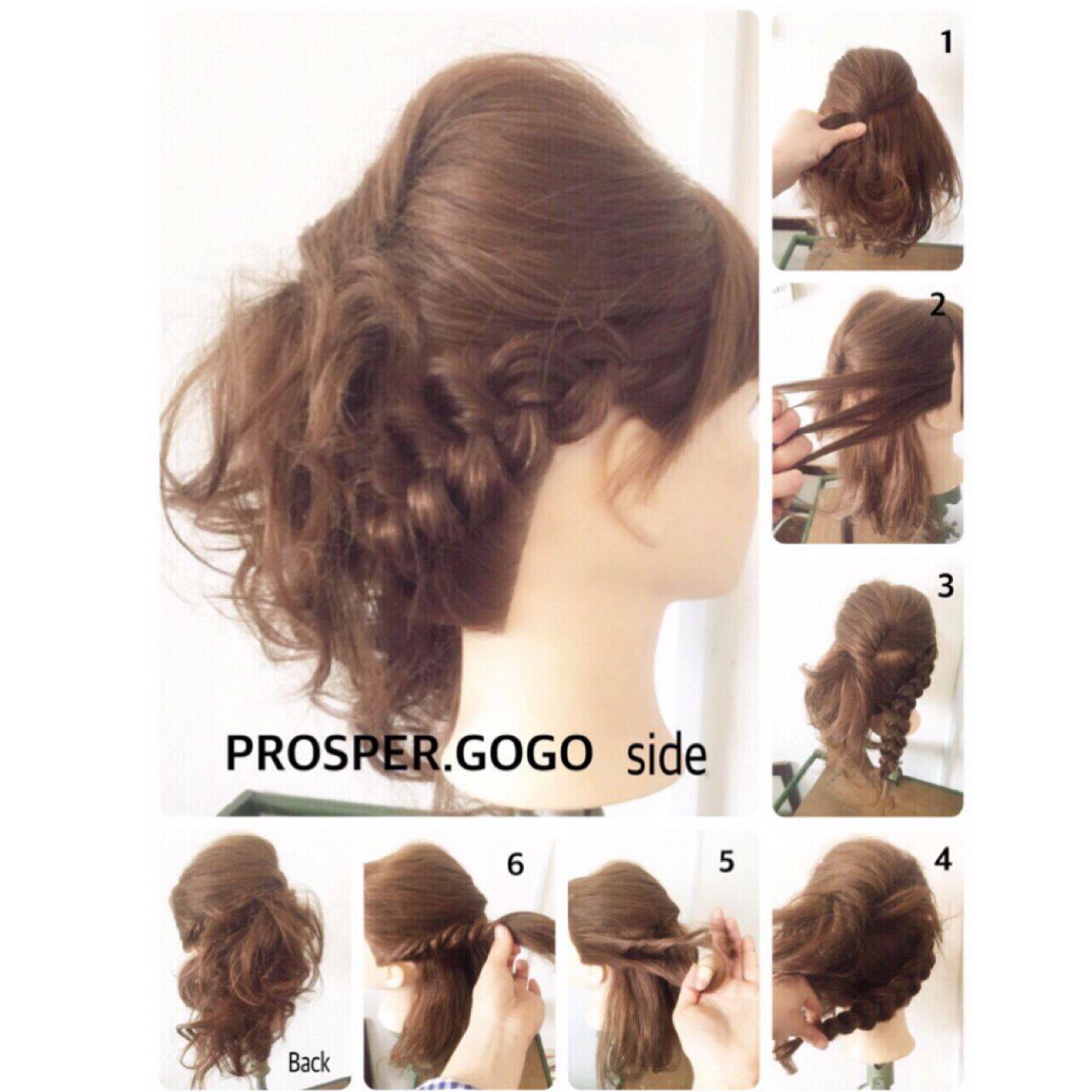 二次会 髪型 アレンジ ショート