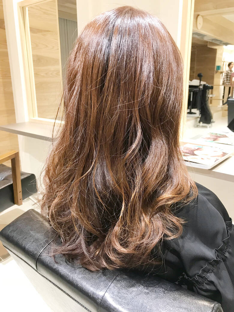 ロング パーマ 無造作パーマ ナチュラル Chobii Ginza 道村昌樹 Chobii Hair