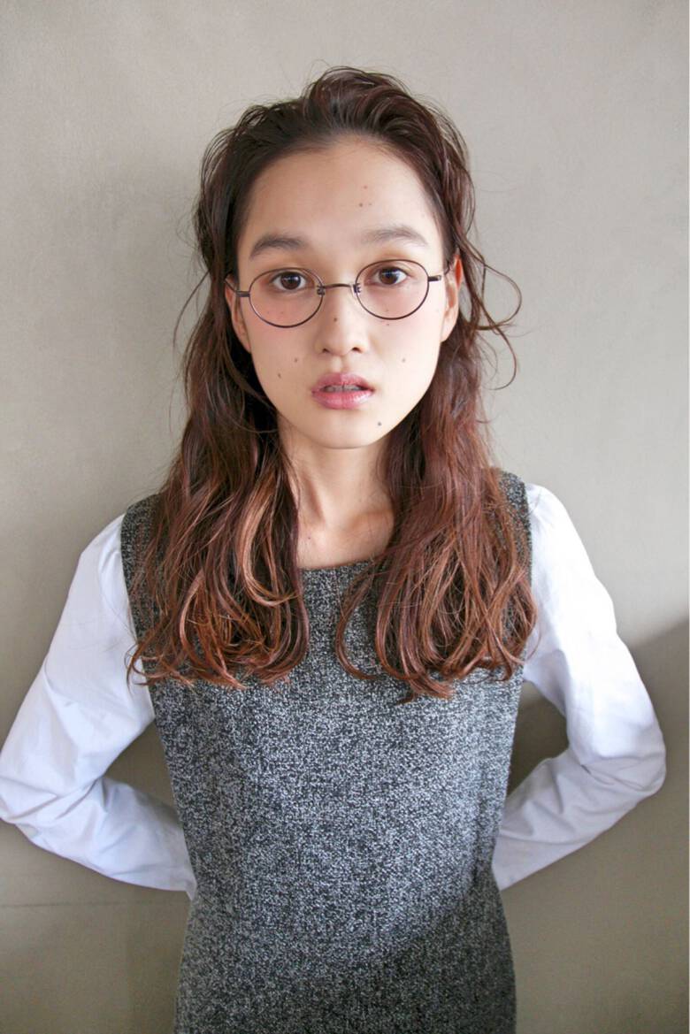 ナチュラル ロング 秋 Nanuk渋谷店 ナヌーク 津崎 伸二 Nanuk Hair