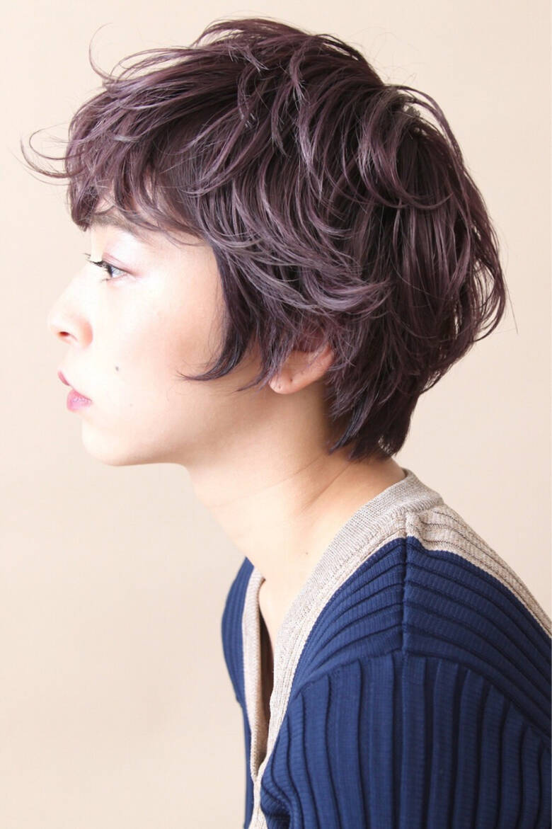 ブリーチ ショート ピンクアッシュ ダブルカラー Liblo 畑山拓也 3849 Hair
