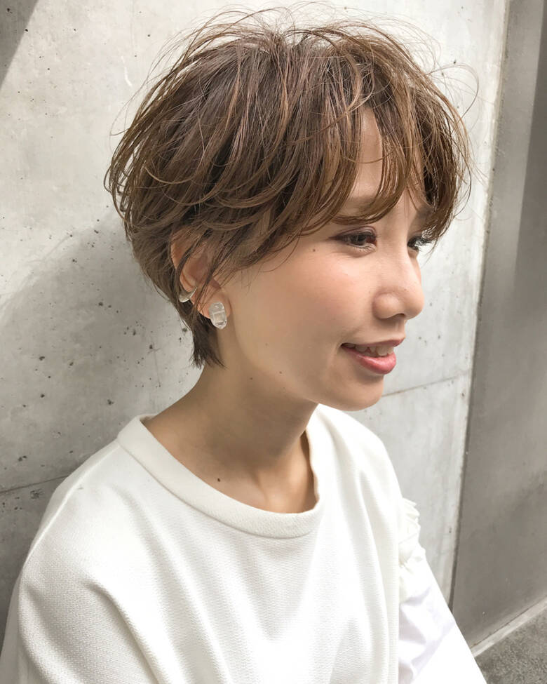ショート パーマ ナチュラル 大人女子 Noesalon 祖父江基志 Hair