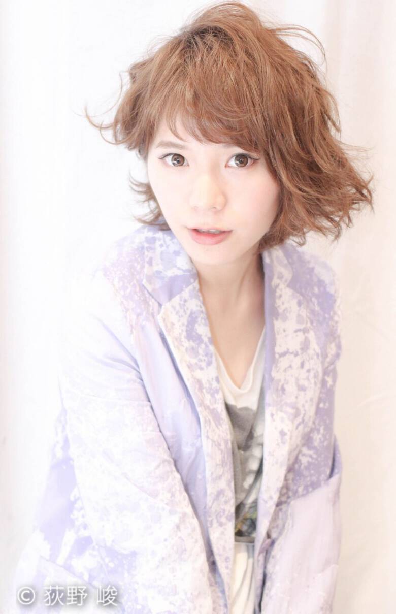 ショート ショートバング 簡単ヘアアレンジ Saraju 梅田茶屋町店 荻野 峻 Hair