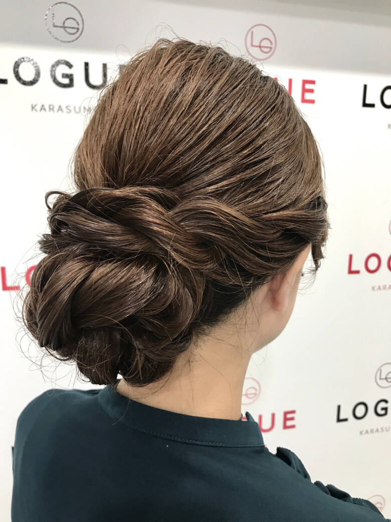 結婚式 大人女子 シニヨン ヘアアレンジ Revier Hironobu Nakae 3452 Hair 結婚式 大人女子 シニヨン ヘアアレンジ Revier Hironobu Nakae 3452 Hair