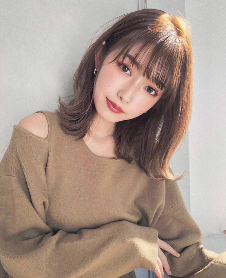 大人ミディアム ミディアム ナチュラル ミディアムレイヤー Garden Aoyama 豊田楓 Garden Aoyama Hair