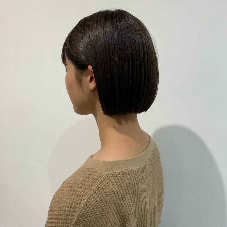 ミニボブ 銀座美容室 ボブ 簡単スタイリング D Apartment Chihiro Hair