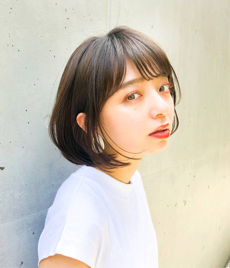前下がりボブ まとまるボブ ナチュラル 黒髪 Drive For Garden 中川 崇広 Hair 前下がりボブ まとまるボブ ナチュラル 黒髪 Drive For Garden 中川 崇広 Hair