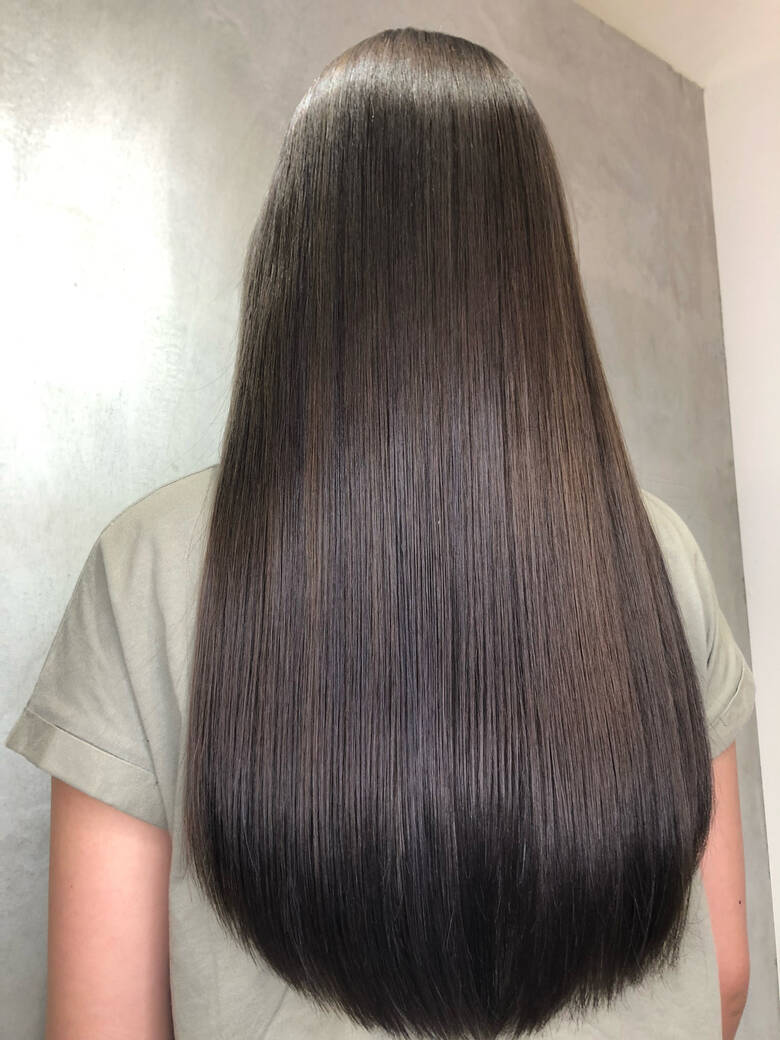 アッシュグレージュ アッシュグレー ロング ツヤ髪 Carpe Diem 筒井 隆由 Hair