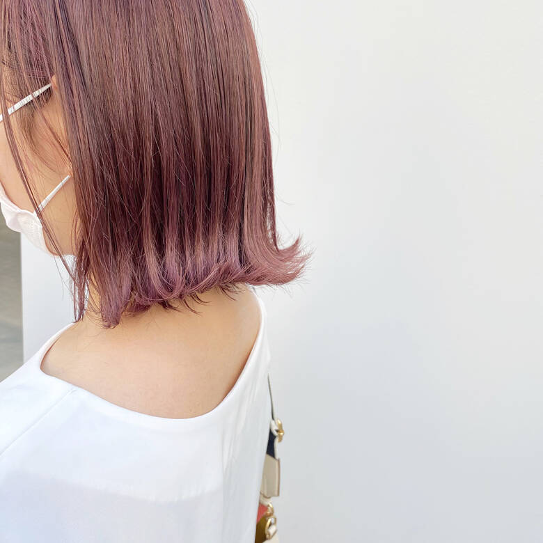 ボブ タンバルモリ 切りっぱなしボブ ストリート Rollen Gleis 市口砂綾 Hair