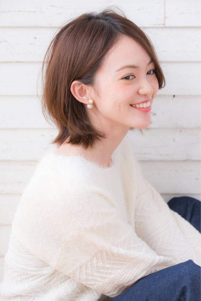 ボブ 前髪あり 大人女子 ミディアム Go Today Share Salon青山 ショートヘアならお任せ下さい 奥谷なりひろ 2637 Hair