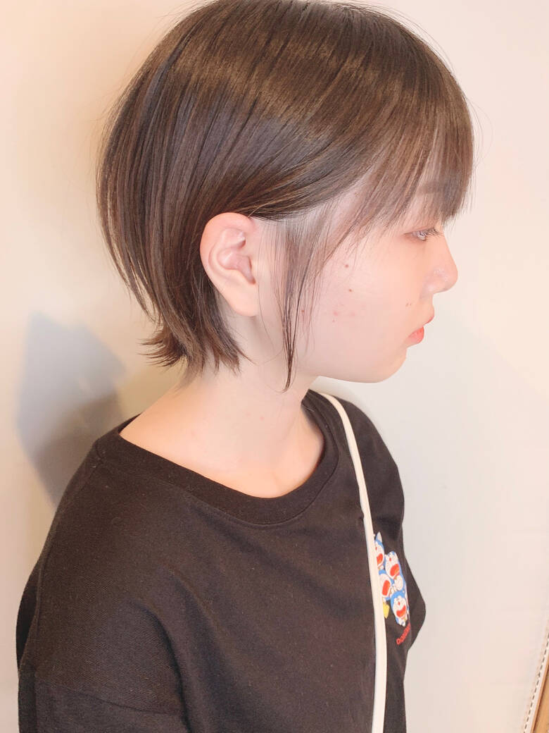 ショート ショートヘア 黒髪ショート ウルフカット Morio From London 原宿本店 Masa Hair ショート ショートヘア 黒髪ショート ウルフカット Morio From London 原宿本店 Masa Hair
