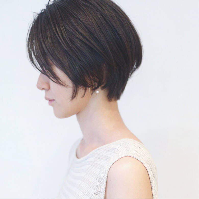 ブルージュ アッシュグレージュ ショート フェミニン Baco バコ 三好 佳奈美 Hair
