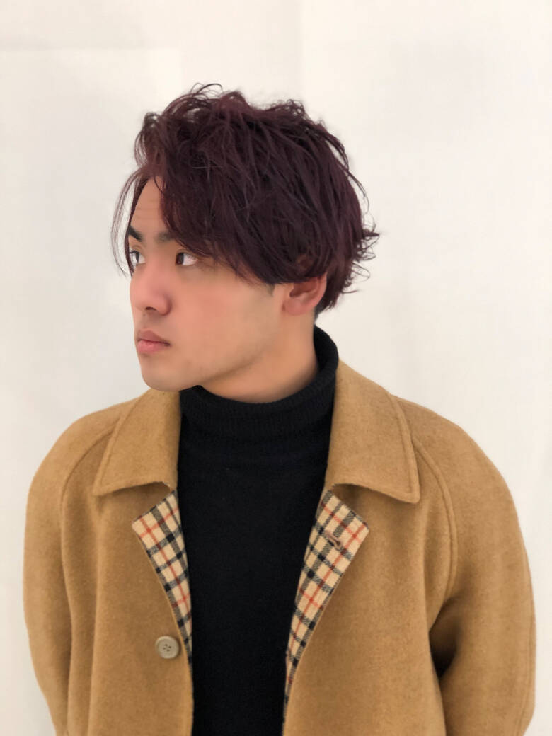 メンズ メンズヘア ブリーチカラー メンズカット 六本木美容室 白金店 安田 萌吾 6146 Hair