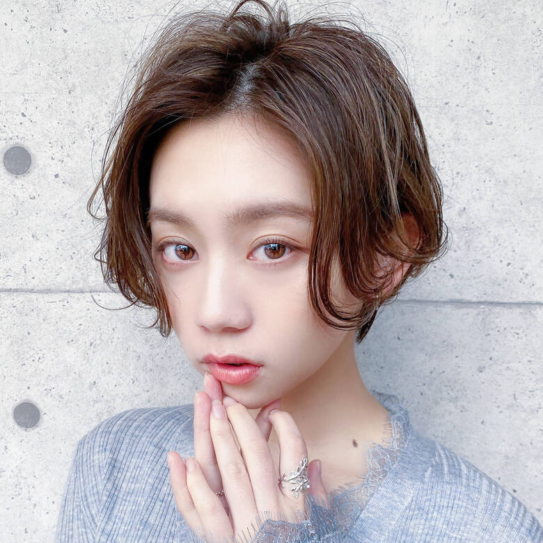 デート ショートヘア ボブ 大人可愛い Nex 趙 英来 よん Hair