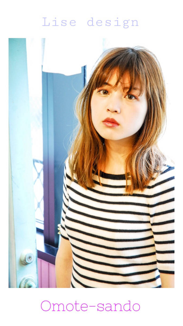 艶髪 イルミナカラー 外国人風カラー ミディアム 株 Lise 表参道 当日予約 オオイシオリ Hair 艶髪 イルミナカラー 外国人風カラー ミディアム 株 Lise 表参道 当日予約 オオイシオリ Hair