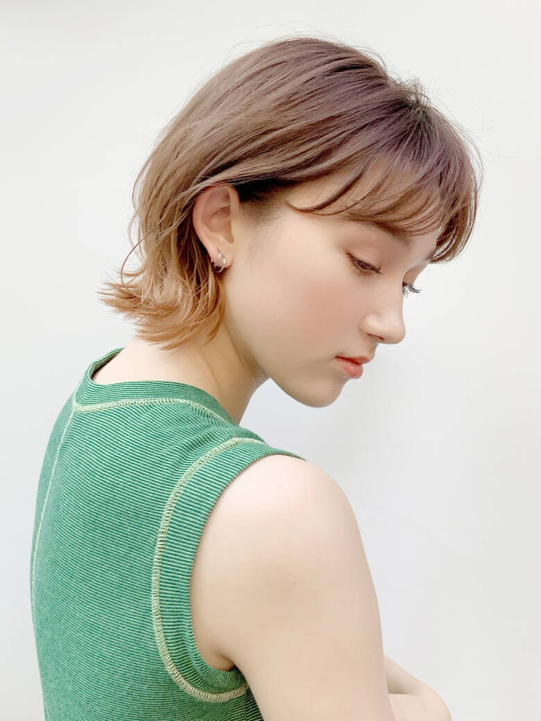 銀座美容室 ウルフカット ナチュラル ウルフレイヤー Nerie Nerie ネリー 諏訪 友哉 5852 Hair