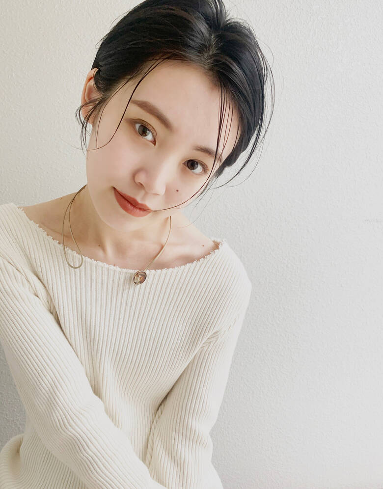 前髪なし 黒髪ショート セミウェット ショートヘア Morio From London サッポロファクトリー店 横尾 祐子 5573 Hair 前髪なし 黒髪ショート セミウェット ショートヘア Morio From London サッポロファクトリー店 横尾 祐子 5573 Hair