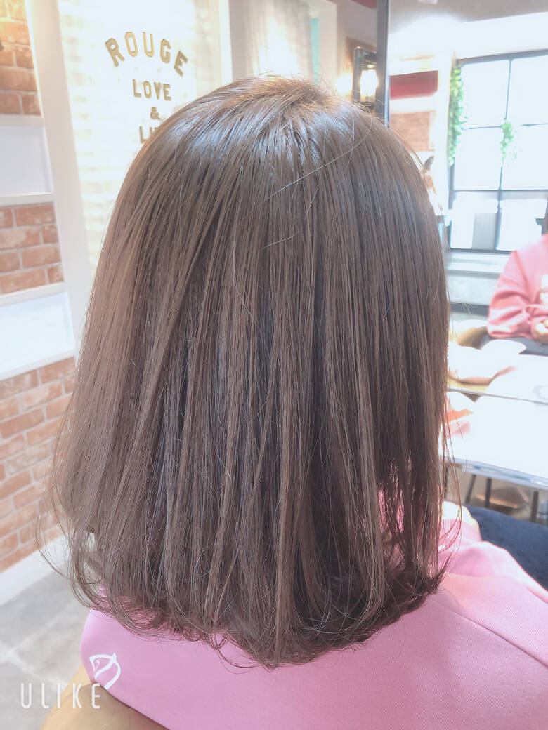 前下がりボブ フェミニン ミディアム ワンカール Lond Avenir 米倉和寿 5560 Hair