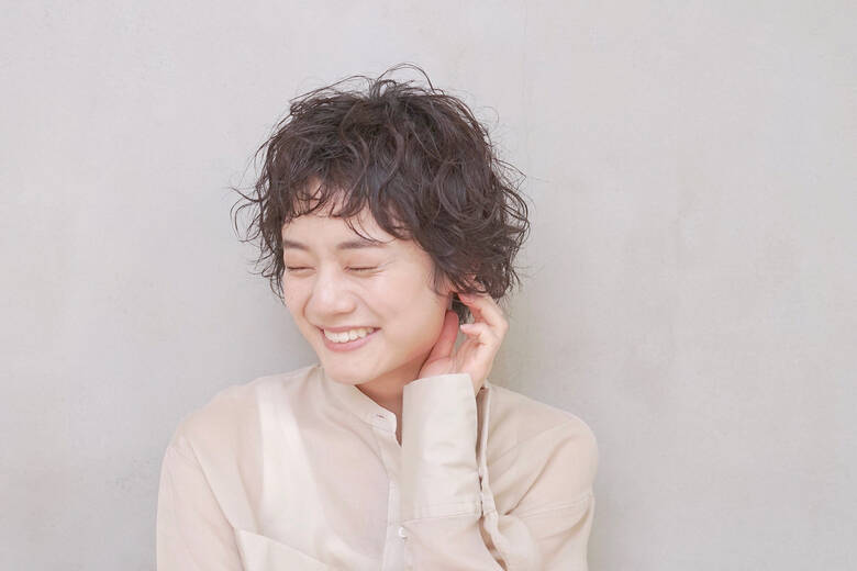 無造作パーマ 無造作ヘア ナチュラル ショート Salon Nvy 星野 将 43 Hair