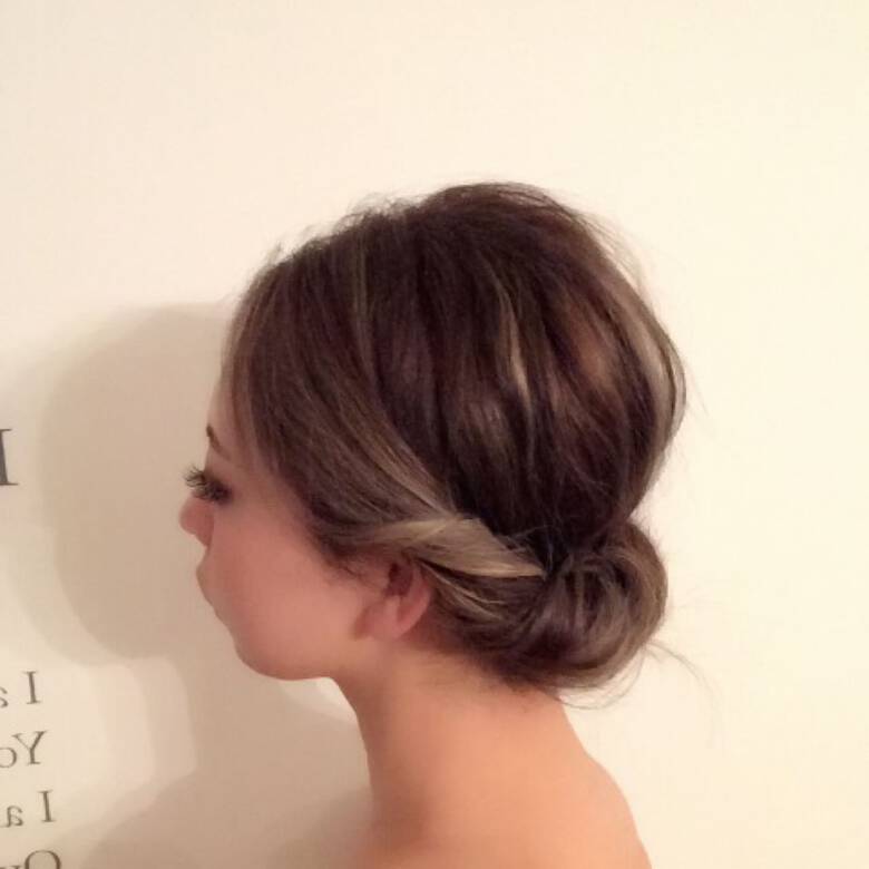フェミニン ボブ シニヨン ヘアアレンジ Misa Hair フェミニン ボブ シニヨン ヘアアレンジ Misa Hair