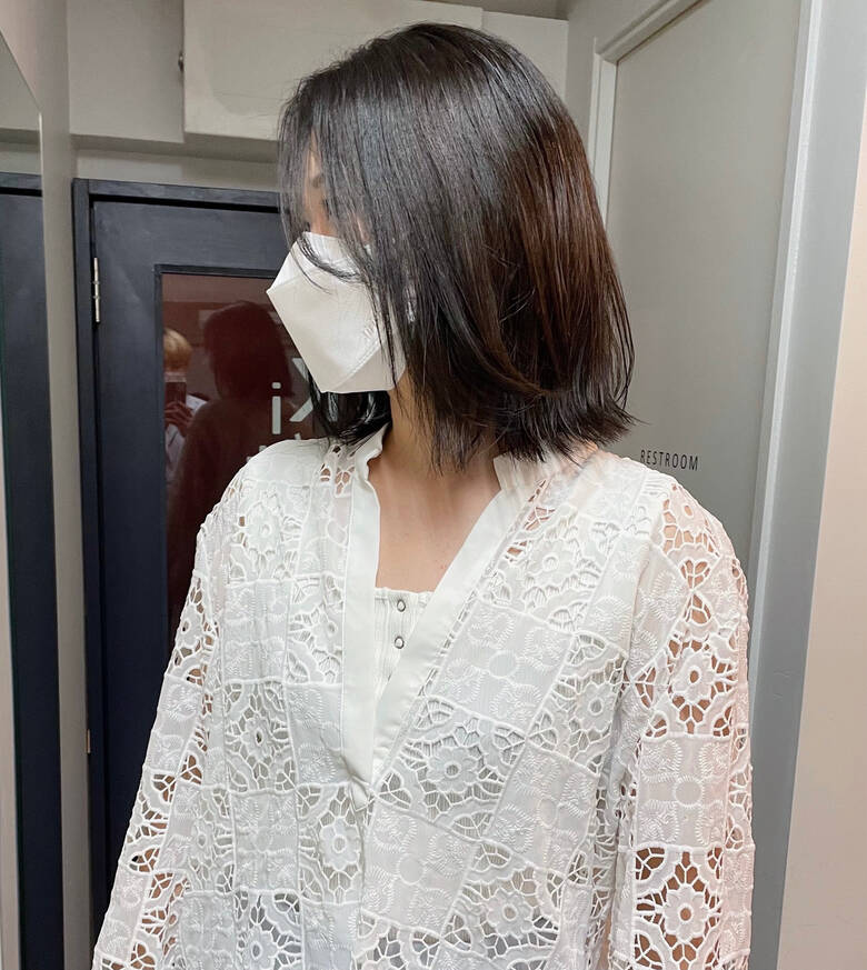 ボブアレンジ ボブ フェミニン ファッション Kiit Waka Hair