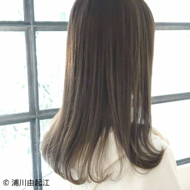 ゆるふわ ハイライト 大人かわいい 艶髪 Nanon 浦川由起江 Hair