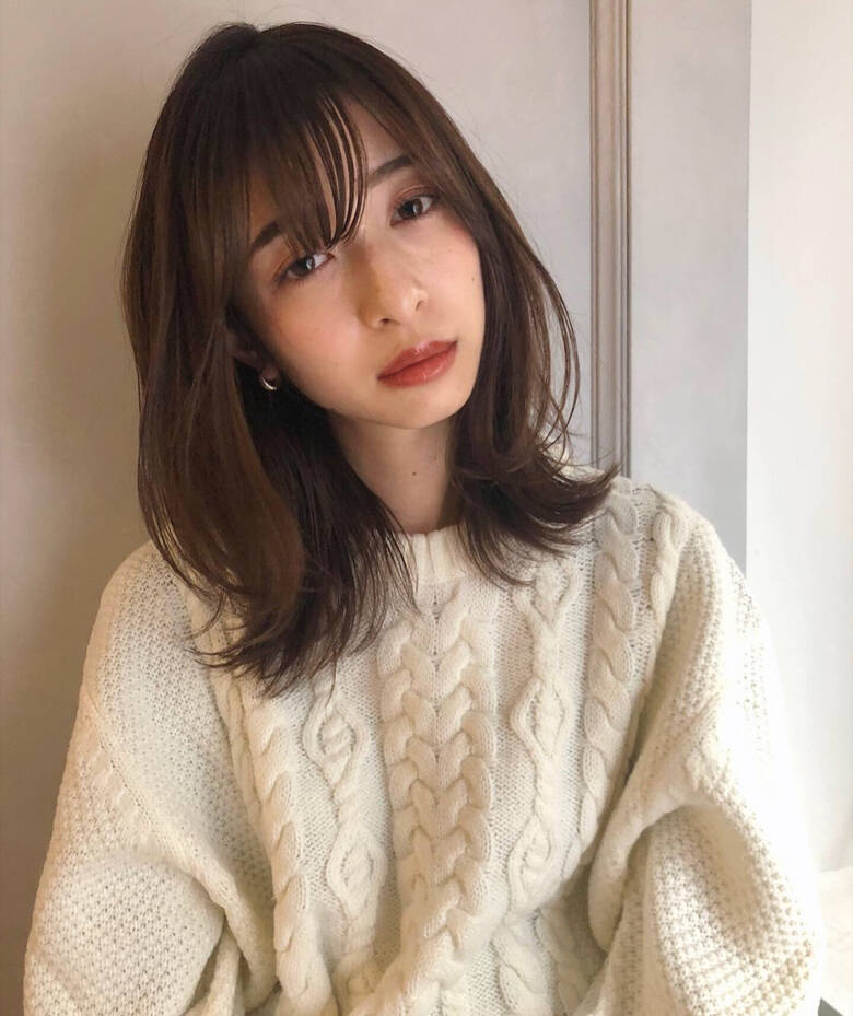 ミディアム 大人ミディアム 切りっぱなしボブ ミディアムレイヤー Garden Aoyama 豊田楓 Garden Aoyama Hair ミディアム 大人ミディアム 切りっぱなしボブ ミディアムレイヤー Garden Aoyama 豊田楓 Garden Aoyama Hair